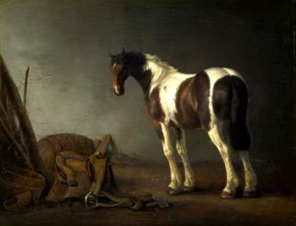 A kép a ló a festmény