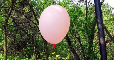 Надуване на балона с домашно водород