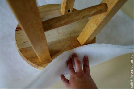 Hogyan készítsünk egy stílusos puha helyet egy fából készült szék - Fair Masters - kézzel készített,