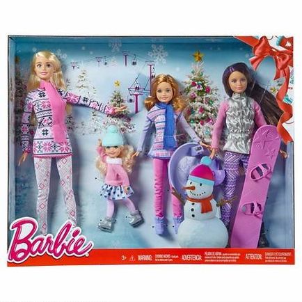 Evolutia papusa Barbie si surorile ei