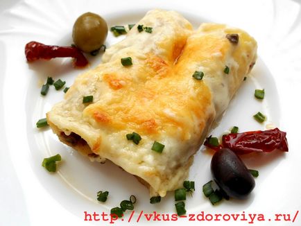 Рецепта за пълнени канелони