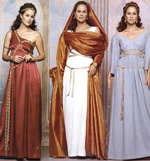 rochii de seara în soiurile stil grecesc și accesorii potrivite