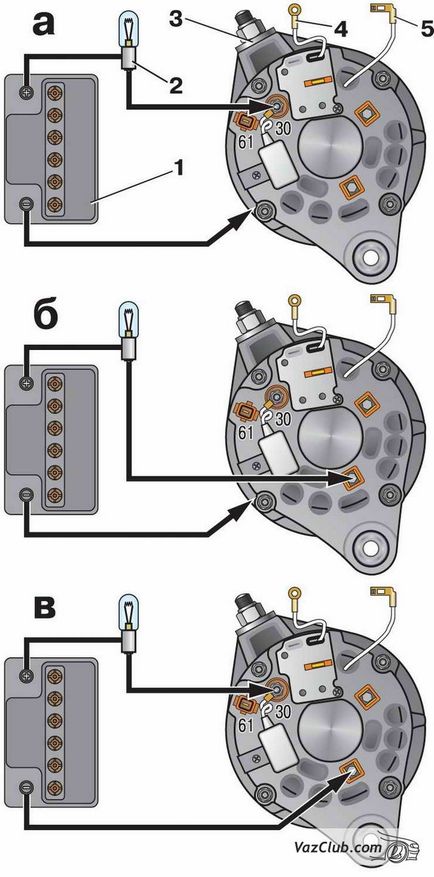 Диод токоизправител единица генератор 2107, вази 2105, 2104