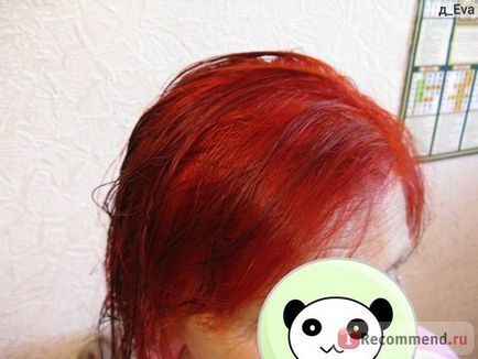 За боядисване на коса Wella wellaton - «най-красивата сянката на червено!  (От всички, ние вкус)