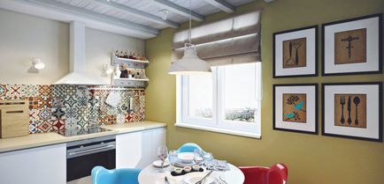 Reparatii, proiectarea și decorarea bucătărie cu mâinile 800 de fotografii de interior
