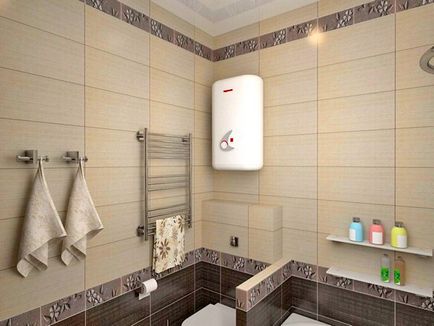 Как да инсталирате бойлер в банята, където да се намери най-доброто място  за него, ремонт