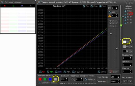 Monitor Programul calibrilla de calibrare - fotokto (colțul din stânga jos) monitoriza programul de calibrare calibrilla - fotokto