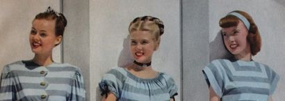1940 Hairstyles- Histoire des femmes - Coiffures (historique) 1940 Hairstyles- Histoire des femmes - Coiffures