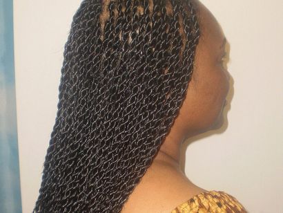 30 Impressionnant Braid coiffures pour femmes noires (comment faire des coiffures de tresses africaines) 30 Coupes de cheveux impressionnante Braid pour les femmes noires