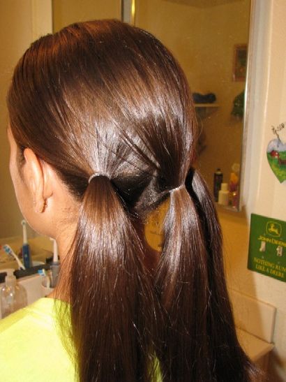 3 Bun Cheveux relevés (comment faire trois petits pains baguées) 3 Bun Cheveux relevés