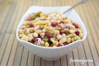 5 Salade de haricots Recette - farine sur mon visage (recette) 5 Salade de haricots Recette - farine sur mon visage