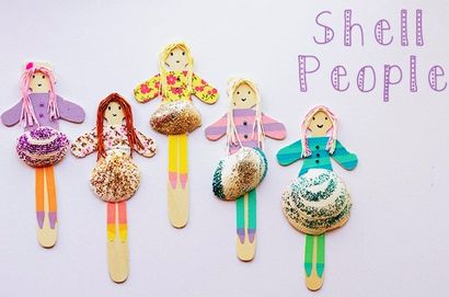 6 Sensational Seashell Artisanat à faire avec vos enfants Mes enfants - Adventures () Seashells 6 Sensational Seashell Artisanat à faire avec vos enfants Mes enfants - Adventures