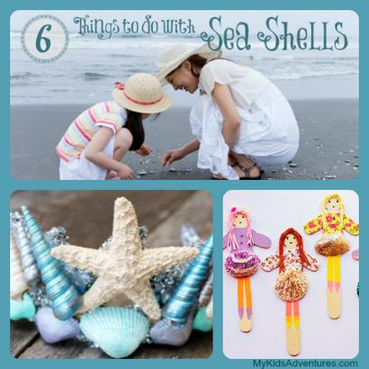 6 Sensational Seashell Artisanat à faire avec vos enfants Mes enfants - Adventures (sensationnel) 6 Sensational Seashell Artisanat à faire avec vos enfants Mes enfants - Adventures