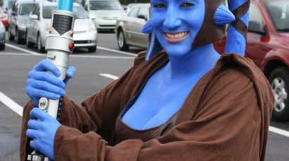 Aayla Secura Costume - Constamment Artisanat (Aayla) Aayla Secura Costume - Constamment Crafting