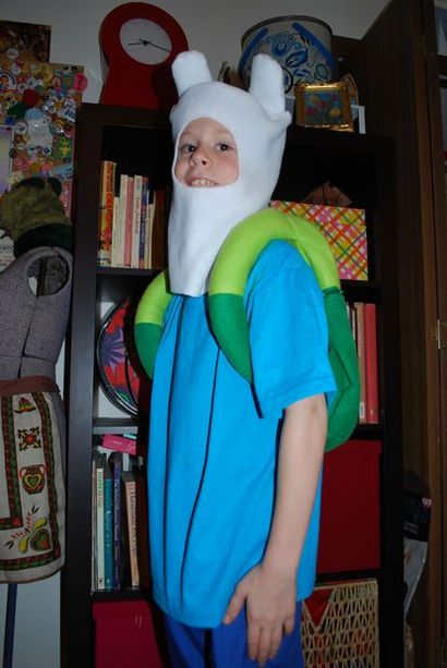 Temps de l'aventure! Finn Costume! Sac à dos (fonctionnelle, avec une ouverture à glissière) Chapeau six étapes (avec images) (fonctionnelle) Temps de l'aventure! Finn Costume! Sac à dos (fonctionnelle, avec ouverture à glissière) Chapeau 6 étapes (avec photos)