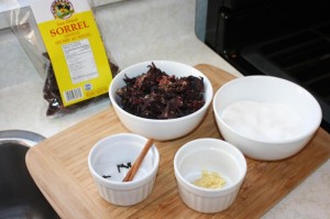 Une rafraîchissante du Caribbean Sorrel Boisson (rafraîchissante) Une rafraîchissante du Caribbean Sorrel Drink