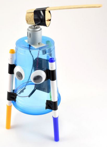 Art Bot Construire un robot Wobbly ami qui crée l'art (robot) Art Bot Construire un ami Robot Wobbly qui crée l'art