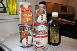 Une noix de coco Trinbagonian Ice Cream Vintage recette (crème glacée caribbean) Une noix de coco Trinbagonian Ice Cream Vintage recette