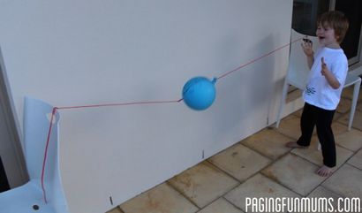 Ballon Rocket ... facile - FUN expérience scientifique pour les enfants (la science) Rocket ballon ... facile - FUN expérience scientifique pour les enfants