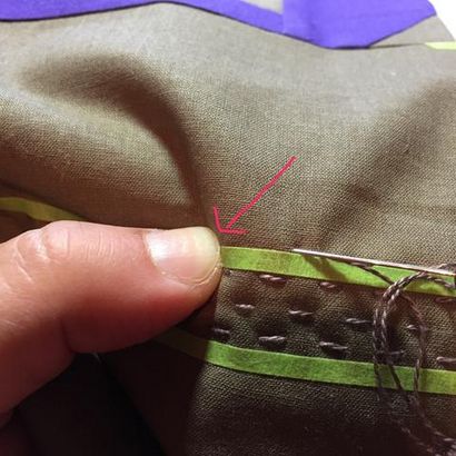 Big Point quilting Tutorial - Studio fil rouge (comment faire des noeuds quilting à la main) Big point quilting Tutorial - Fil rouge studio