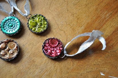 Bouteille Cap Charms Verre à vin 10 étapes (avec photos) (en verre) Bouteille Cap Charms Verre à vin 10 étapes (avec photos)