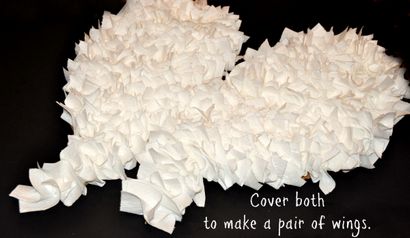 Friendly Budget Bricolage Ailes d'ange Costume - Une Thrifty Diva (comment faire des ailes Archangel) Friendly Budget Bricolage Ailes d'ange Costume - A Thrifty Diva