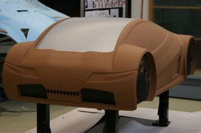 Voiture d'argile Didacticiels de modélisation, la modélisation de l'argile (argile) Automotive Voiture d'argile Didacticiels de modélisation, la modélisation d'argile Automotive