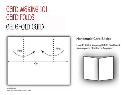 Carterie pour les débutants - Card plis (plis) Carterie pour les débutants - Card Folds