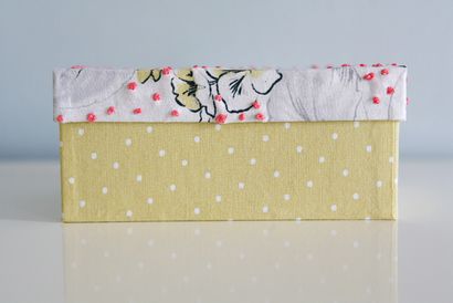 Pris sur un bricolage Whim C'est un tissu des boîtes recouvertes Wrap (de fantaisie) Pris sur un coup de tête de bricolage qui est un tissu Boîtes couvert Wrap