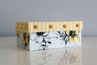 Pris sur un bricolage Whim C'est un tissu Wrap Coffrets couverts (wrap) Pris sur un coup de tête de bricolage qui est un tissu Boîtes couvert Wrap