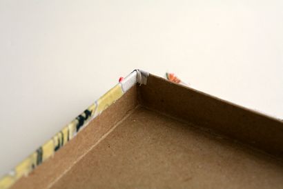Pris sur un coup de tête de bricolage qui est un tissu Boîtes couvert Wrap (pris) Pris sur un coup de tête de bricolage qui est un tissu Boîtes couvert Wrap