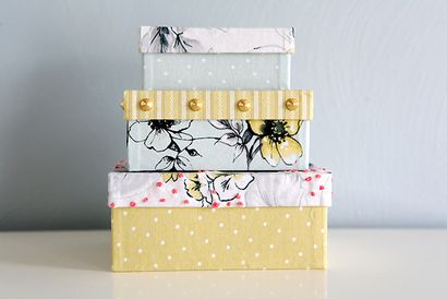 Pris sur un coup de tête de bricolage qui est un tissu Boîtes couvert Wrap (pris) Pris sur un coup de tête de bricolage qui est un tissu Boîtes couvert Wrap