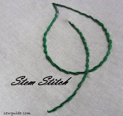 CHAIN STITCH - ses 12 variations de belles broderies Stitching Tutoriels - Guide Sew (comment faire de la broderie de point de chaînette) CHAIN STITCH - ses 12 variations de belles broderies Stitching Tutoriels - Guide Coudre