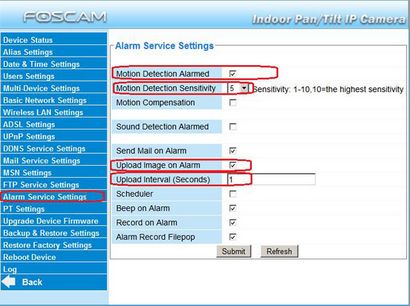 Configurer réseau Foscam FI8910W caméra pour télécharger des instantanés d'image à un serveur FTP (réseau) Configurer réseau Foscam FI8910W caméra pour télécharger des instantanés d'image à un serveur FTP