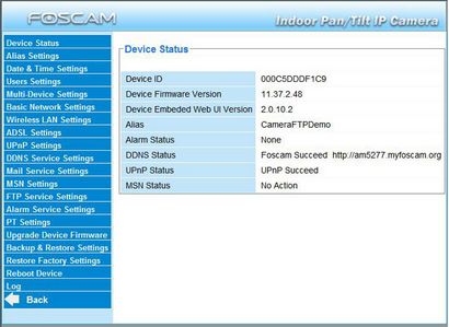 Configurer réseau Foscam FI8910W caméra pour télécharger des instantanés d'image vers le serveur FTP (stockage de Foscam caméra ftp) Configurer réseau Foscam FI8910W caméra pour télécharger des instantanés d'image à un serveur FTP