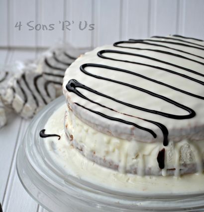 Copie Hôtesse Chat Zebra gâteau - 4 Sons - R - Us (gâteau) Copie Hôtesse Cat gâteau Zebra - 4 Sons - R - Nous