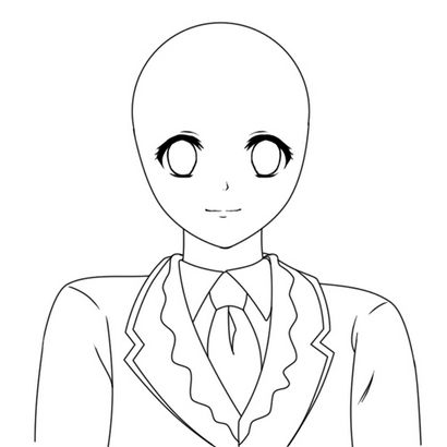Créer un personnage Anime vecteur dans Adobe Photoshop - Partie 1 Art Esquisse et ligne (anime) Créer un personnage Anime vecteur dans Adobe Photoshop - Partie 1 Dessin et Art Ligne