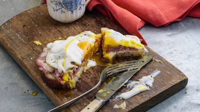Curtis Stone - s Croque madame Recette (gruyère) Curtis Stone - s Croque madame Recette