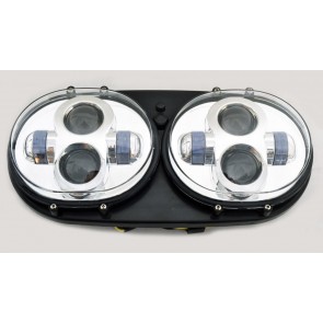Phares moto personnalisée pour Harley-Davidson (phares halogènes de Harley) Sur mesure Moto Phares pour Harley-Davidson