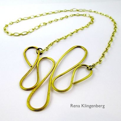 Courbes dangereuses Fil - Collier de chaîne (didacticiel) (dangereux) Courbes dangereuses Fil - Collier de chaîne (Tutorial)