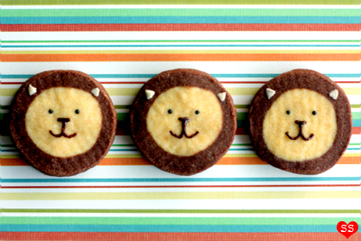 Diamants pour Dessert Lion Cookies (comment faire des biscuits en forme de lion) Diamants pour Cookies Dessert Lion