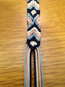 Diamants Bracelet d'amitié, facile par moi (noeuds avant deux fois) Diamants Bracelet d'amitié, facile par moi