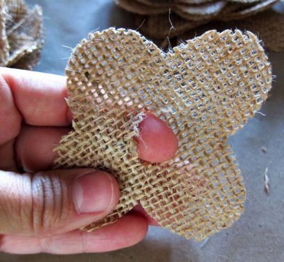 Bricolage Jute Fleurs - Spoonful of Imagination (toile de jute) Bricolage Fleurs Burlap - Spoonful of Imagination