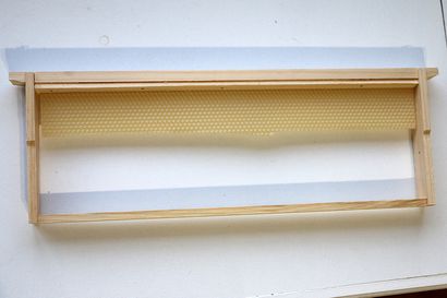 Bricolage Peigne naturel dans Langstroth Hives Utilisation de cadres (Cour arrière Abeilles Garder l'urticaire) Bricolage Peigne naturel dans Langstroth Hives Utilisation de cadres Garder Cour arrière abeilles