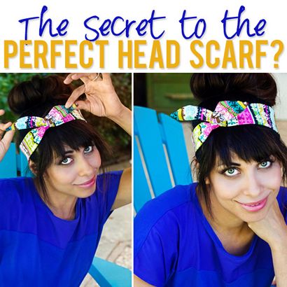 DIY sur un foulard avec un fil (comment faire un serre-tête du port du foulard) DIY sur un foulard avec un fil