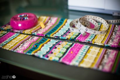 Bricolage sur un foulard avec un fil (pouces de long pliées) DIY sur un foulard avec un fil