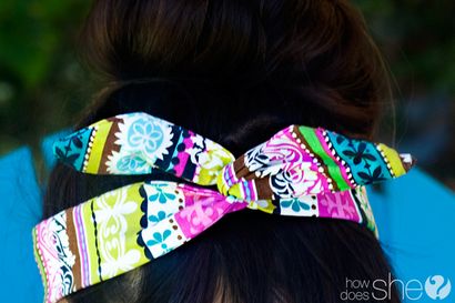 DIY sur un foulard avec un fil (foulard) DIY sur un foulard avec un fil