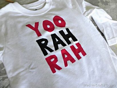 School Spirit DIY Shirts - Deux façons - Mad dans l'artisanat (école) School Spirit DIY Shirts - Deux façons - Mad dans l'artisanat