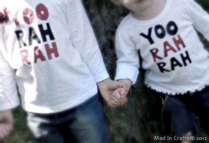School Spirit DIY Shirts - Deux façons - Mad dans l'artisanat (comment faire des chemises de jour de l'esprit) School Spirit DIY Shirts - Deux façons - Mad dans l'artisanat