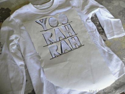 School Spirit DIY Shirts - Deux façons - Mad dans l'artisanat (comment faire des chemises de jour de l'esprit) School Spirit DIY Shirts - Deux façons - Mad dans l'artisanat